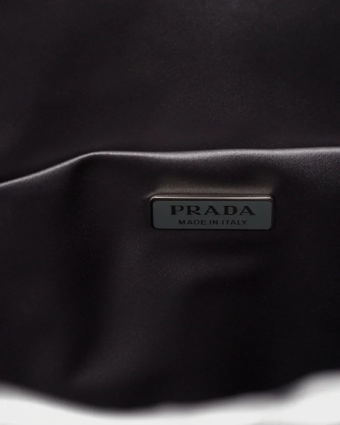 Pungă Prada Wish din mătase Duchesse Pungă Prada Wish din mătase Duchesse