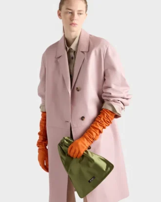 Pungă Prada Wish din mătase Duchesse Pungă Prada Wish din mătase Duchesse