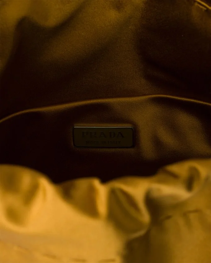 Pungă Prada Wish din mătase Duchesse Pungă Prada Wish din mătase Duchesse