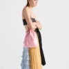 Pungă Prada Wish din mătase Duchesse Pungă Prada Wish din mătase Duchesse