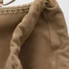 Pungă Prada Wish din piele de căprioară Pungă Prada Wish din piele de căprioară