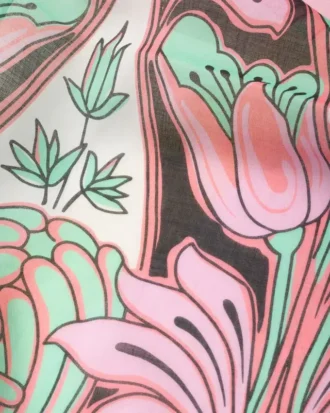 Sarong de plajă din bumbac imprimat Sarong de plajă din bumbac imprimat