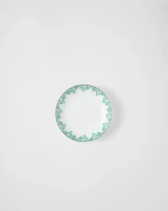 Set de două boluri de sos din porțelan – Vienna Green