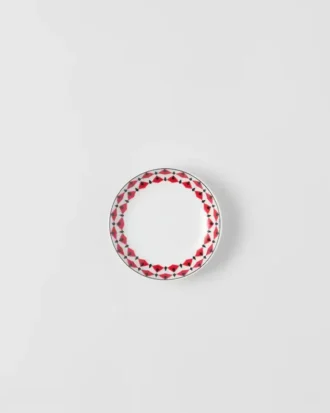 Set de două boluri de sos din porțelan – Vienna Red