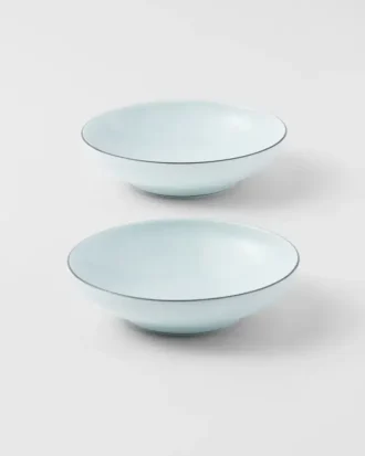 Set de două boluri din porțelan – Celadon