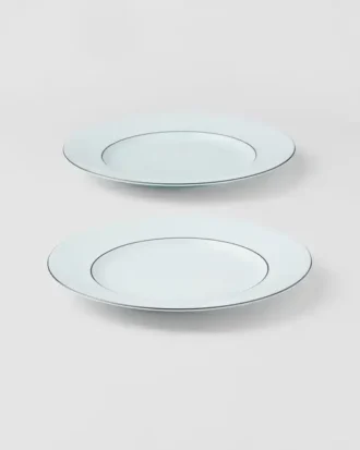 Set de două farfurii de desert din porțelan – Celadon