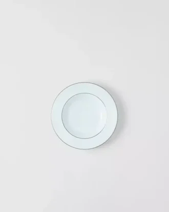 Set de două farfurii de supă din porțelan – Celadon