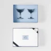 Set de două pahare de șampanie din cristal – New York