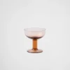 Set de două pahare de șampanie din cristal – Plinth Set de două pahare de șampanie din cristal – Plinth