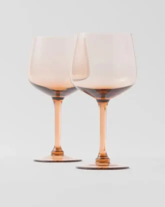 Set de două pahare de apă din cristal – New York