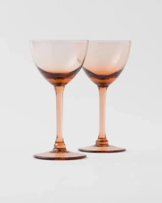 Set de două pahare de cocktail din cristal – New York