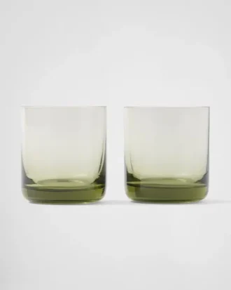 Set de două pahare de cristal – Plinth