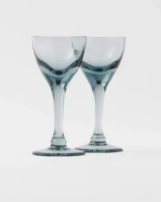Set de două pahare de lichior din cristal – New York Set de două pahare de lichior din cristal – New York