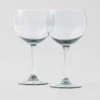 Set de două pahare de vin din cristal – New York