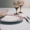 Set de două pahare de vin roșu din cristal – New York