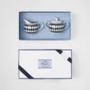 Set de ulcior pentru lapte și zaharniță din porțelan – Checkerboard Set de ulcior pentru lapte și zaharniță din porțelan – Checkerboard