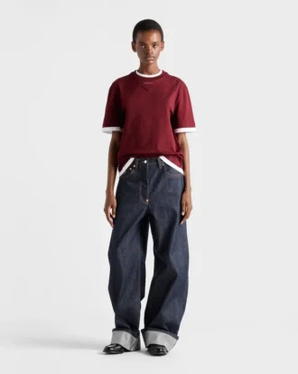 Tricou din bumbac jersey
