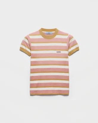 Tricou din jersey cu dungi Bayadere