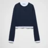 Tricou din jersey cu mâneci lungi Tricou din jersey cu mâneci lungi