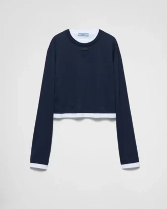 Tricou din jersey cu mâneci lungi Tricou din jersey cu mâneci lungi