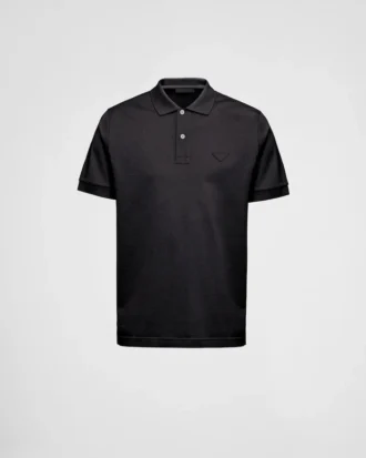 Tricou polo din piqué