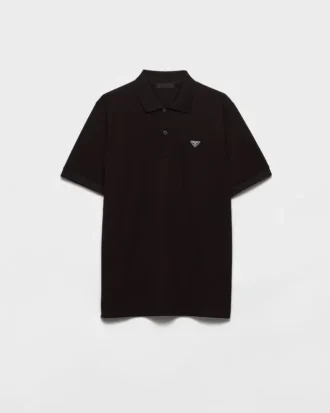 Tricou polo din piqué