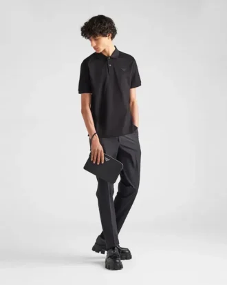Tricou polo din piqué