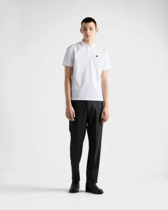 Tricou polo din piqué