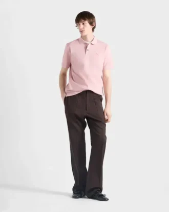Tricou polo din piqué