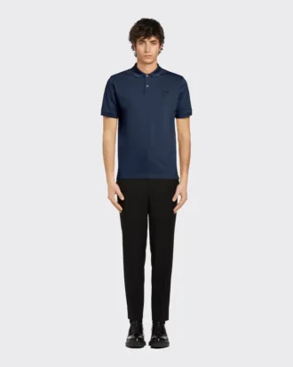 Tricou polo din piqué