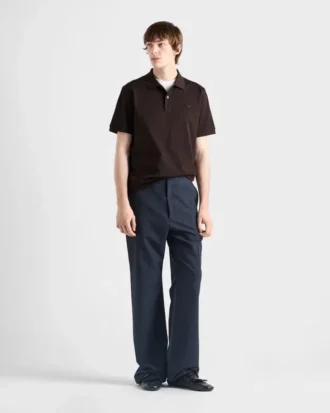 Tricou polo din piqué