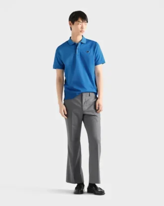 Tricou polo din piqué