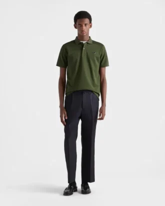 Tricou polo din piqué